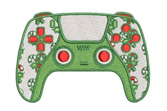 Festive Gaming Controller Embroidery Design Review