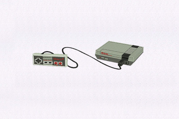 Gaming Console Embroidery Design for Etsy Sellers