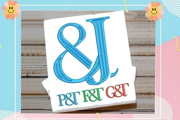 Interlocking Ampersand Letter J Monogram Review