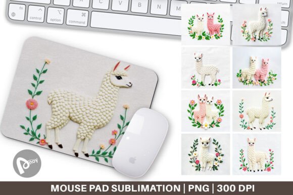 Mouse Pad Alpaca Embroidery: A Business Design Review