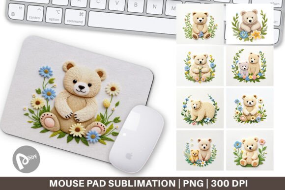 Mouse Pad Bear Embroidery: A Designer’s Review