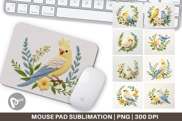 Mouse Pad Canary Embroidery: A Seller’s Review