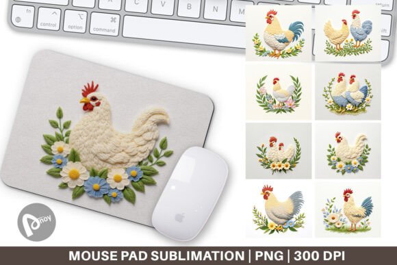 Mouse Pad Chicken Embroidery: A Designer’s Review
