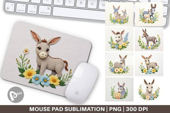 Mouse Pad Donkey Embroidery: A Designer’s Review