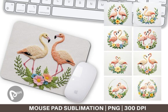 Mouse Pad Flamingo Embroidery: A Business Design Review