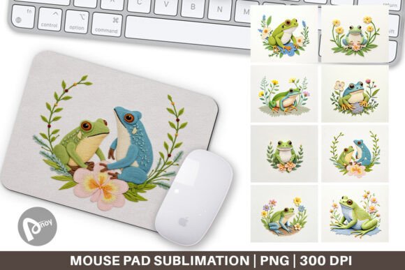 Mouse Pad Frog Embroidery: A Sweatshirt Design Review