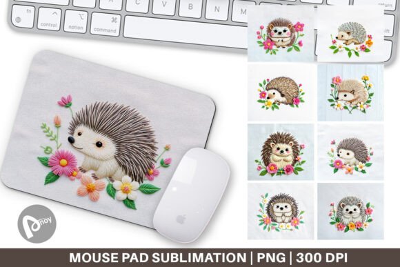 Mouse Pad Hedgehog Embroidery: Sweatshirt Review
