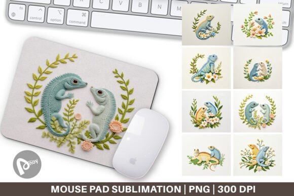 Mouse Pad Iguana Embroidery: A Designer’s Review