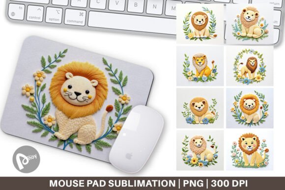 Mouse Pad Lion Embroidery: A Seller’s Review