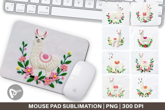 Mouse Pad Llama Embroidery: A Designer Review