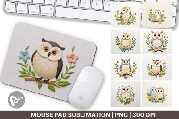 Mouse Pad Owl Embroidery: A Designer Review