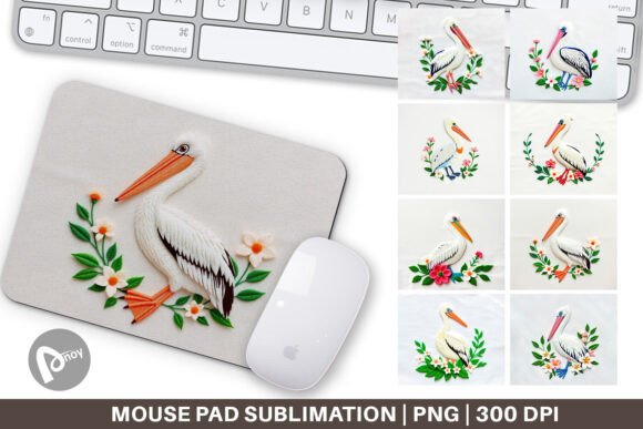 Mouse Pad Pelican Embroidery: A Holiday Design Review
