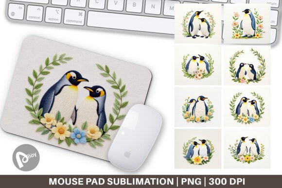 Mouse Pad Penguin Embroidery: A Designer Review