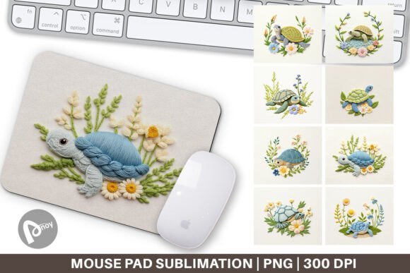 Mouse Pad Turtle Embroidery: A Designer's Review