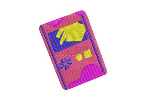 Retro 80s 90s Game Console Embroidery Design Review