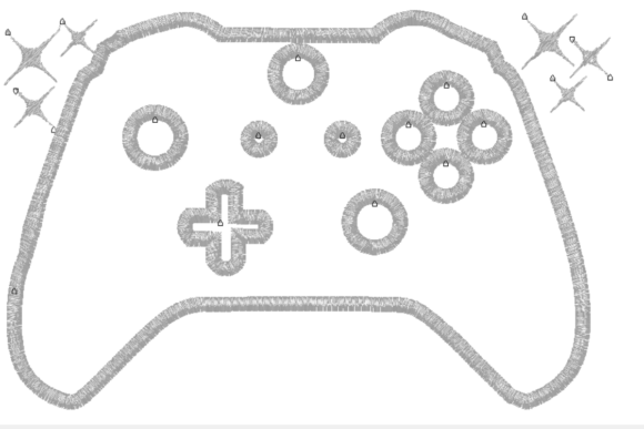 Video Game Controller Outline: A Boutique Apparel Review